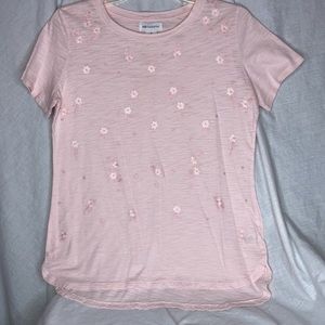 Liz Claiborne embroidered tee shirt